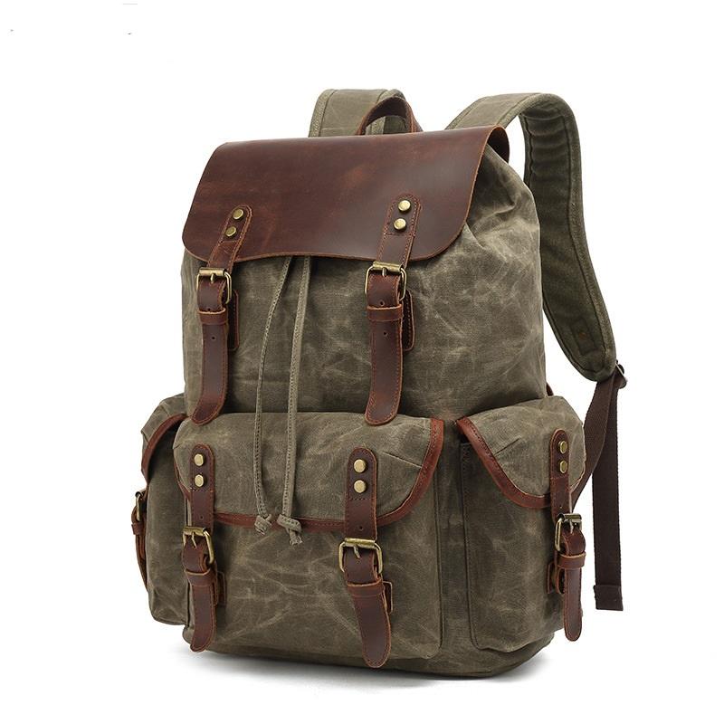 Bastion – Waxed Canvas Field Ruck
