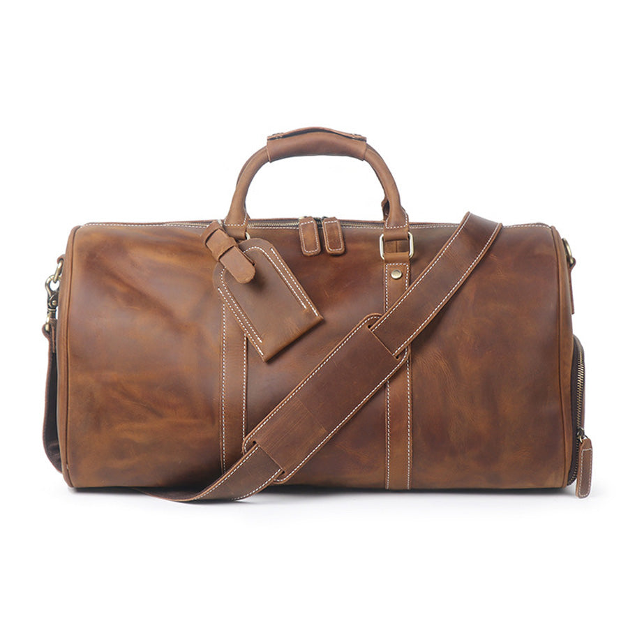 Bastion – Crazy Horse Leather Duffle