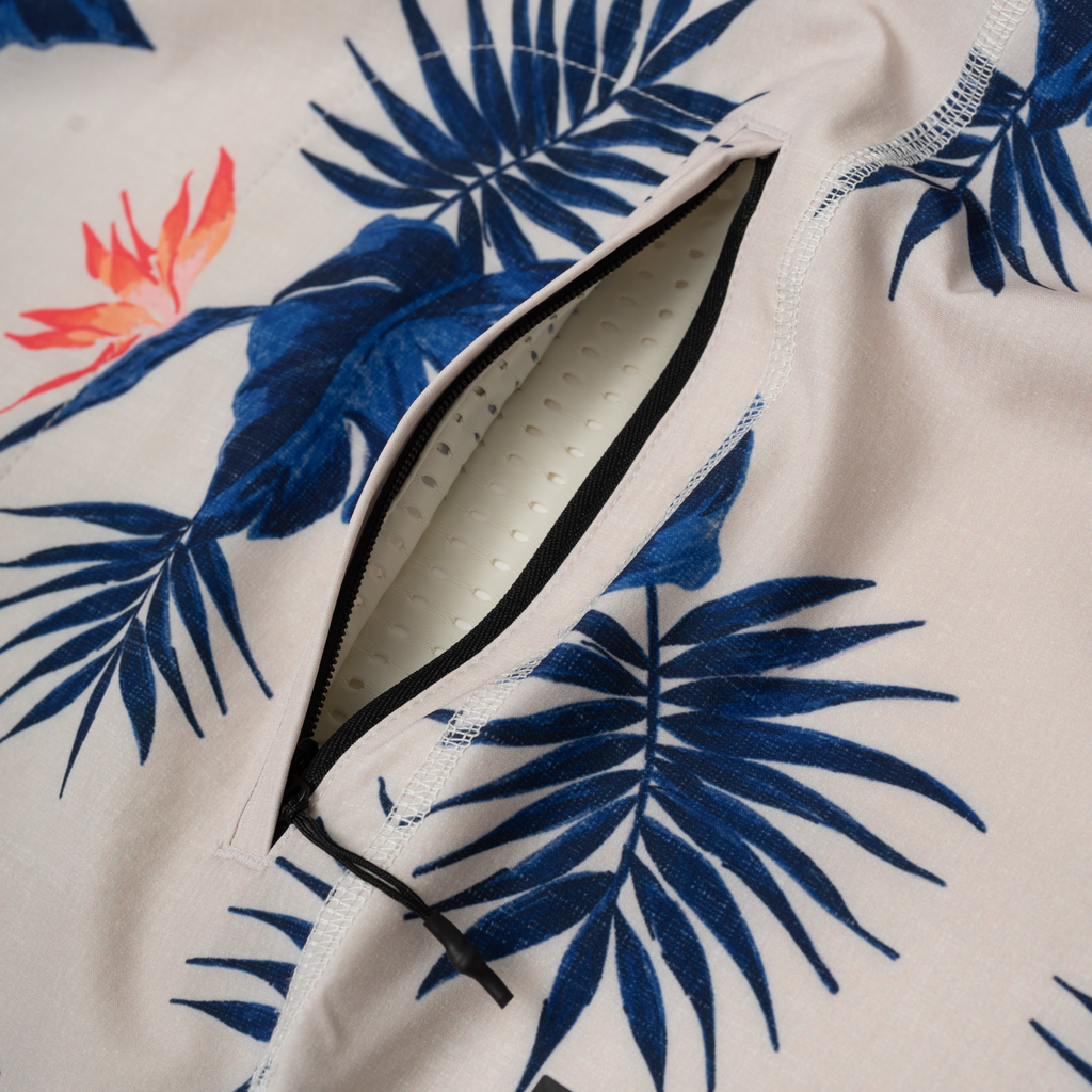 OLEU UV QUICK-DRY BOARDSHIRT - PARADISE SHELL