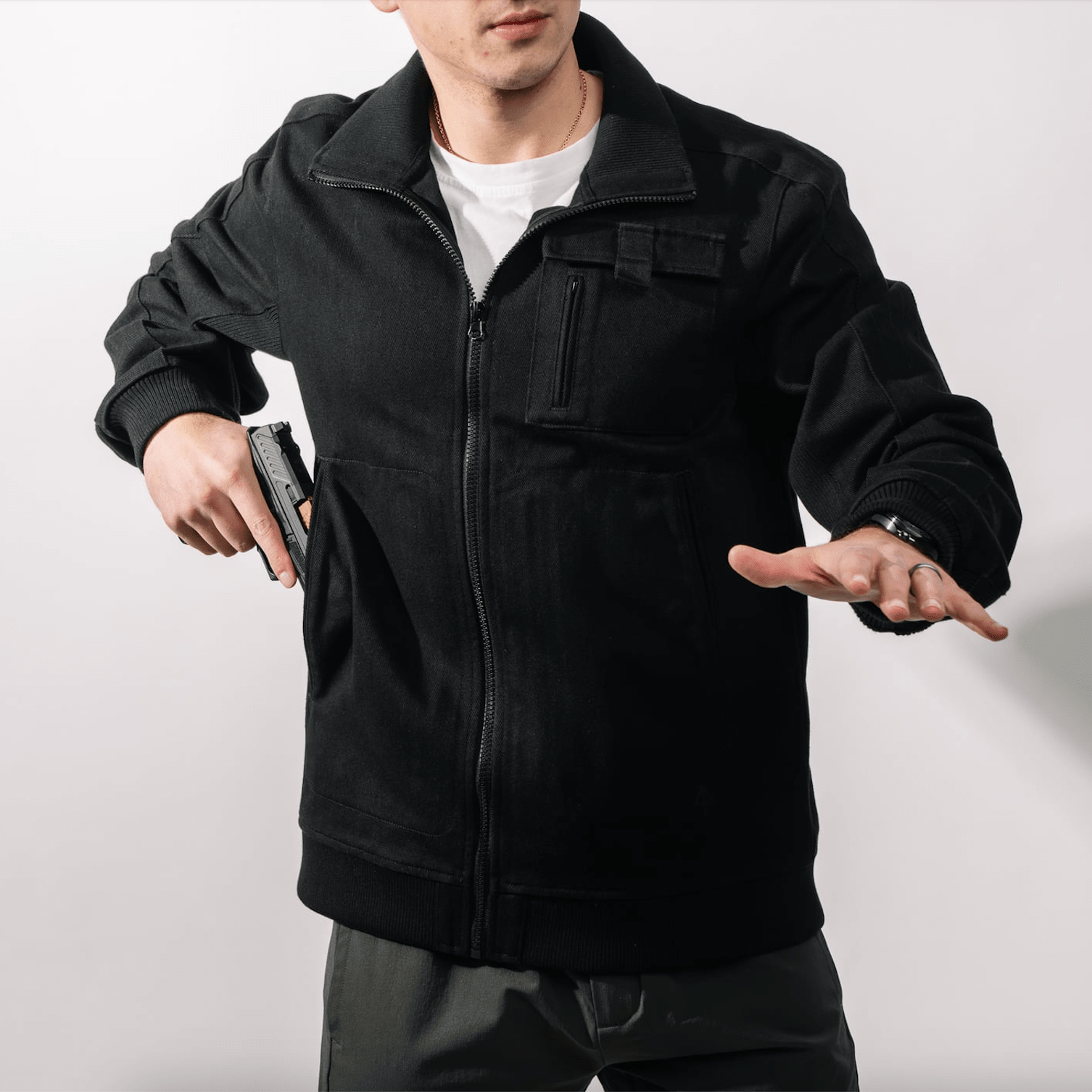 Utility Bomber Jacket