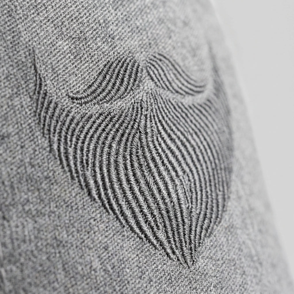 Trucker Hat — Embroidery Detail | Generated by Modelize