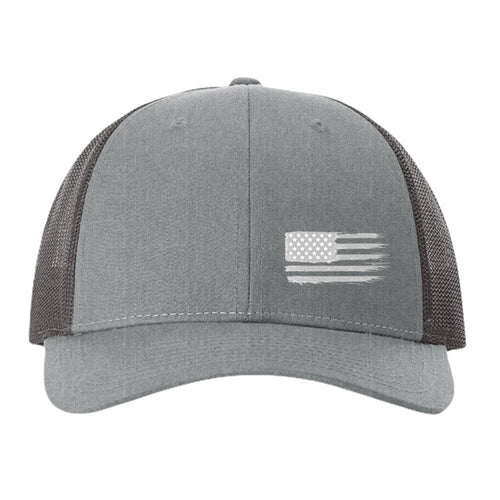 Heather Grey/ Dark Charcoal - 115R - FRONT
