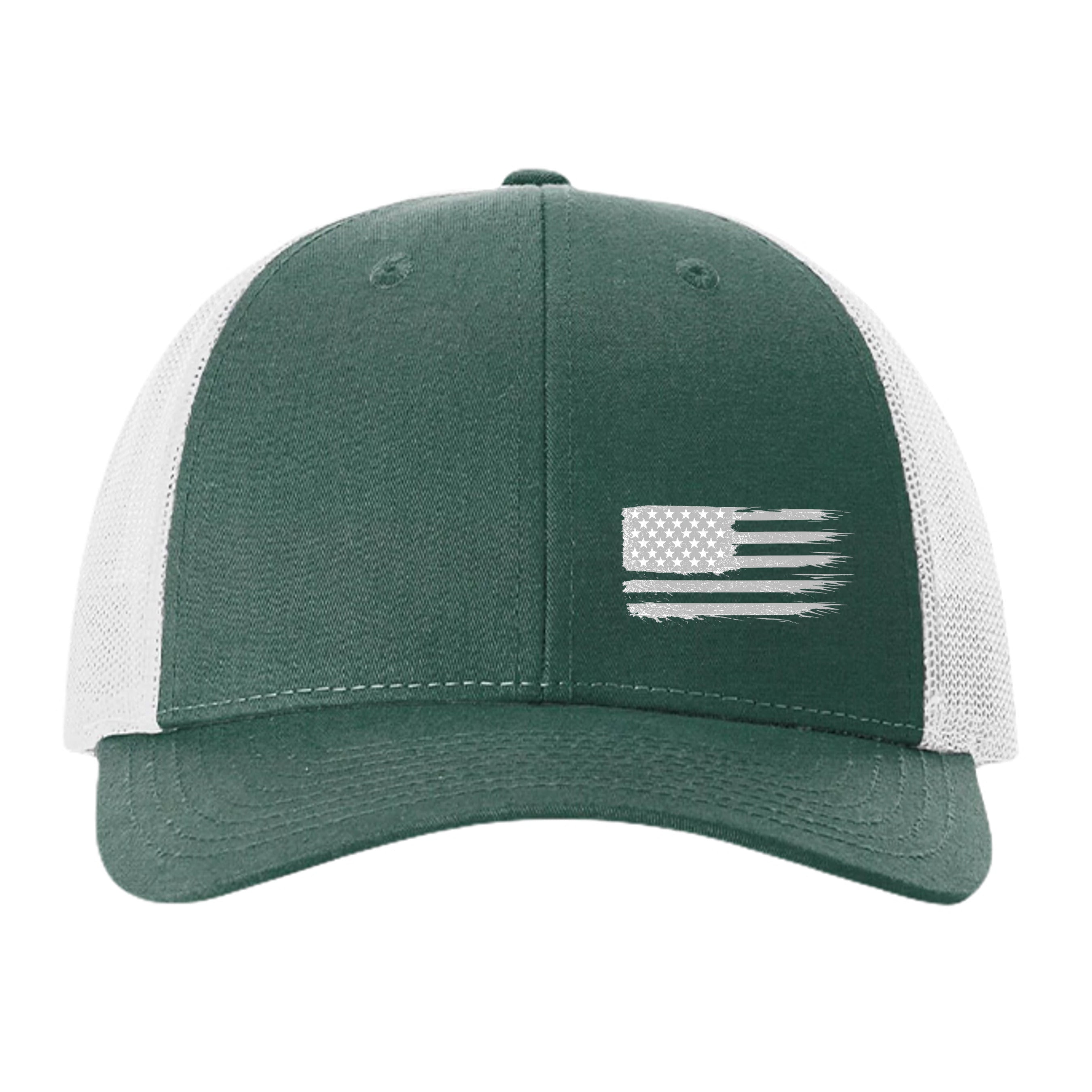 Heather Dark Green/ Silver - 115R - FRONT