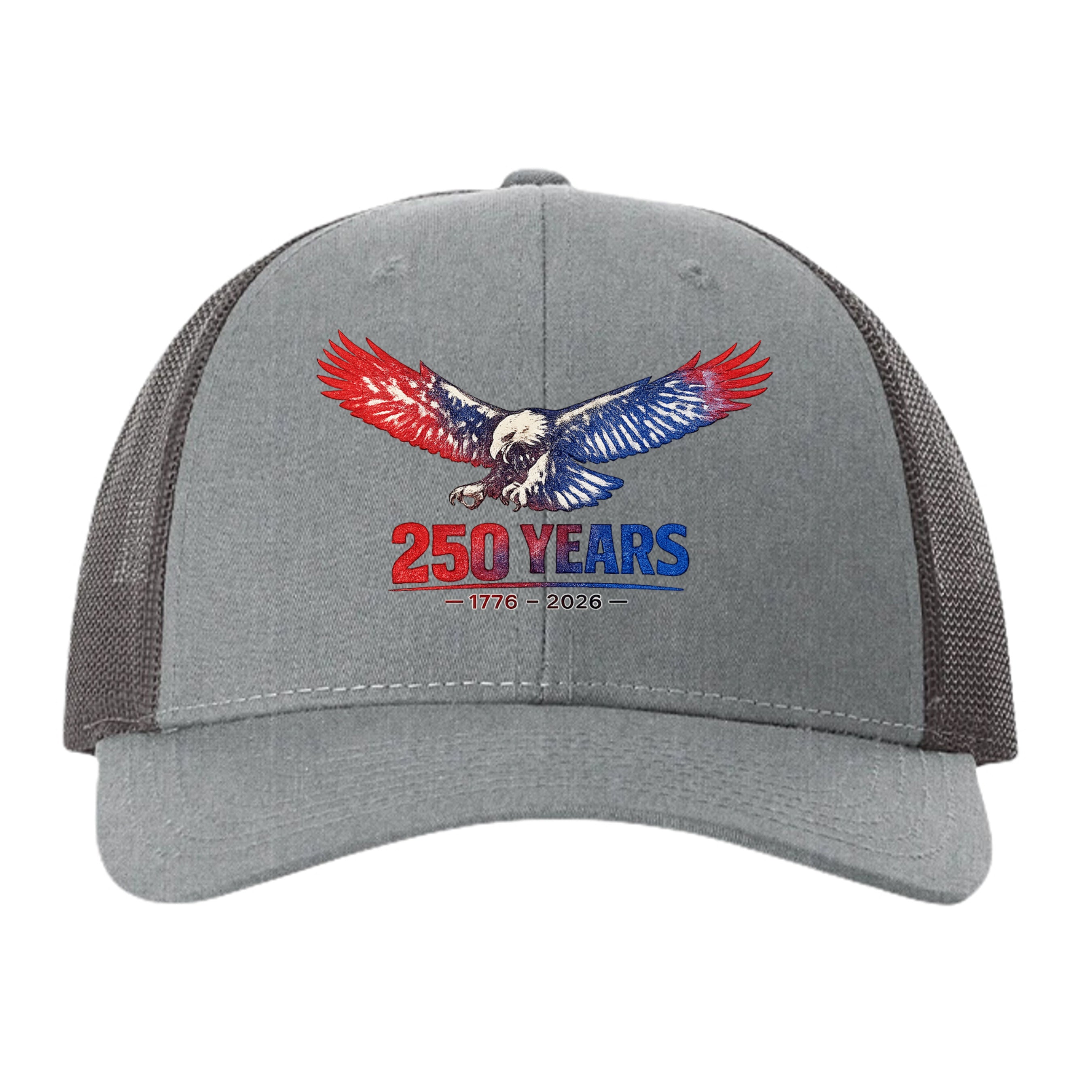 Heather Grey/ Dark Charcoal - 115R - FRONT