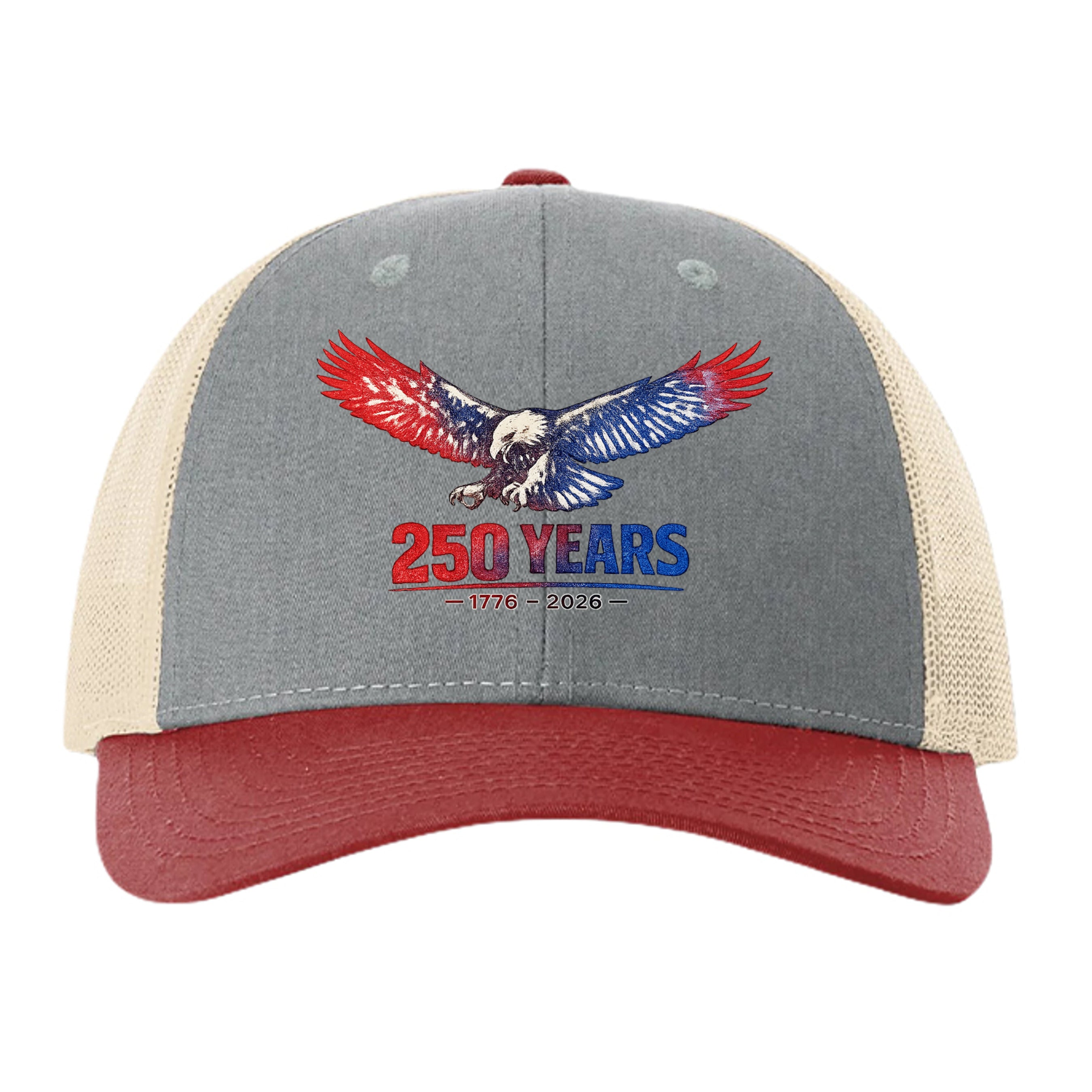 Heather Grey/ Birch/ Cardinal - 115R - FRONT