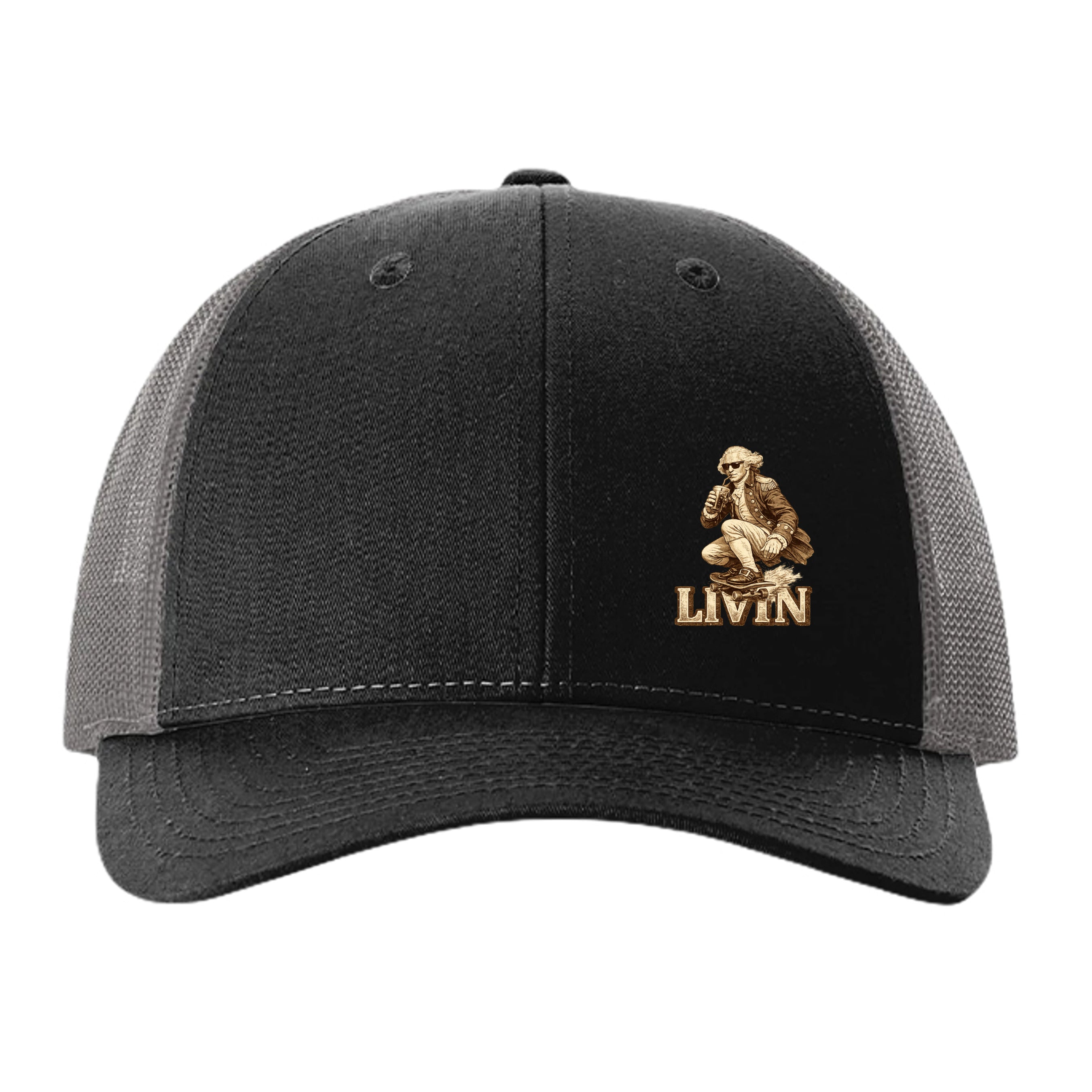 Black/ Charcoal - 115R - FRONT