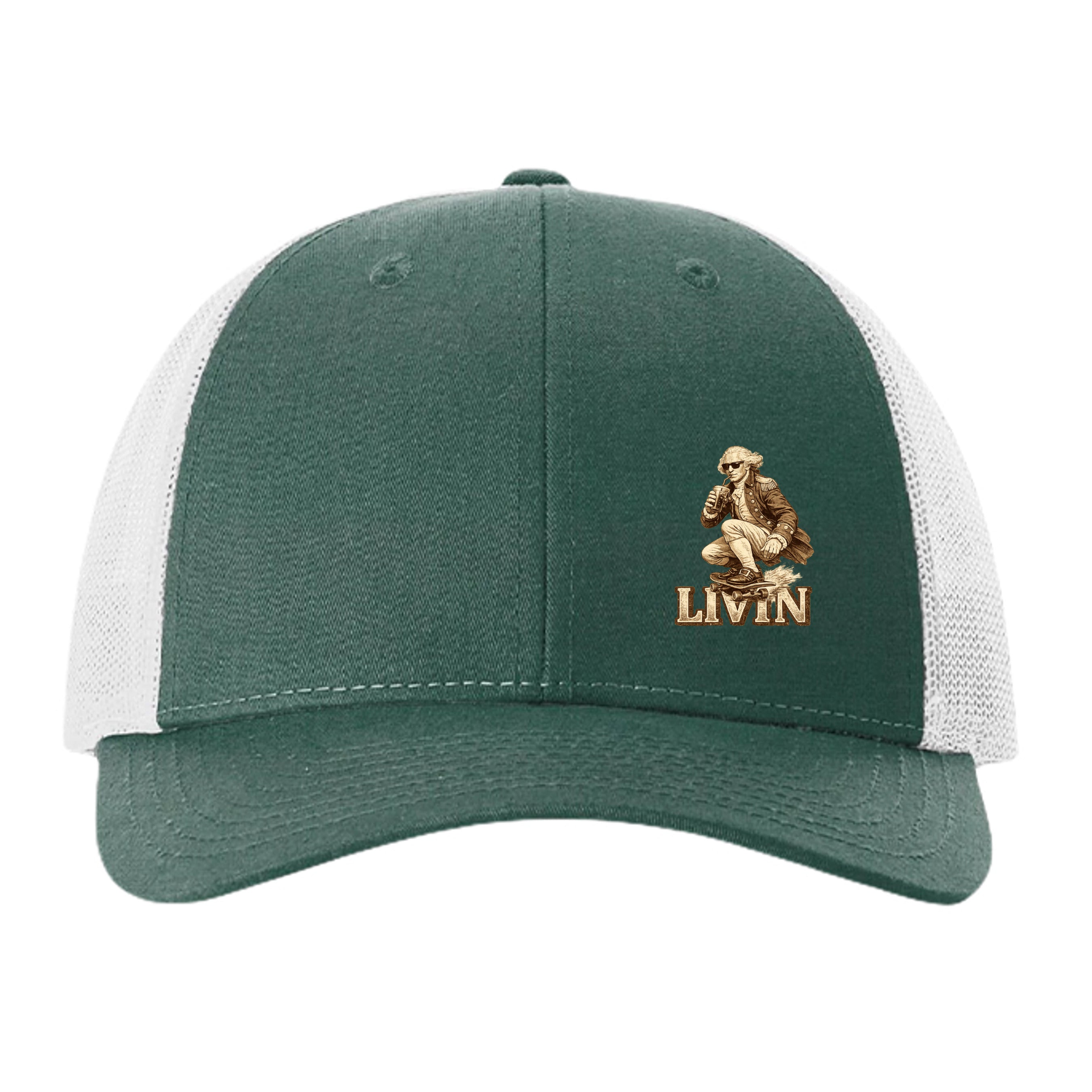 Heather Dark Green/ Silver - 115R - FRONT
