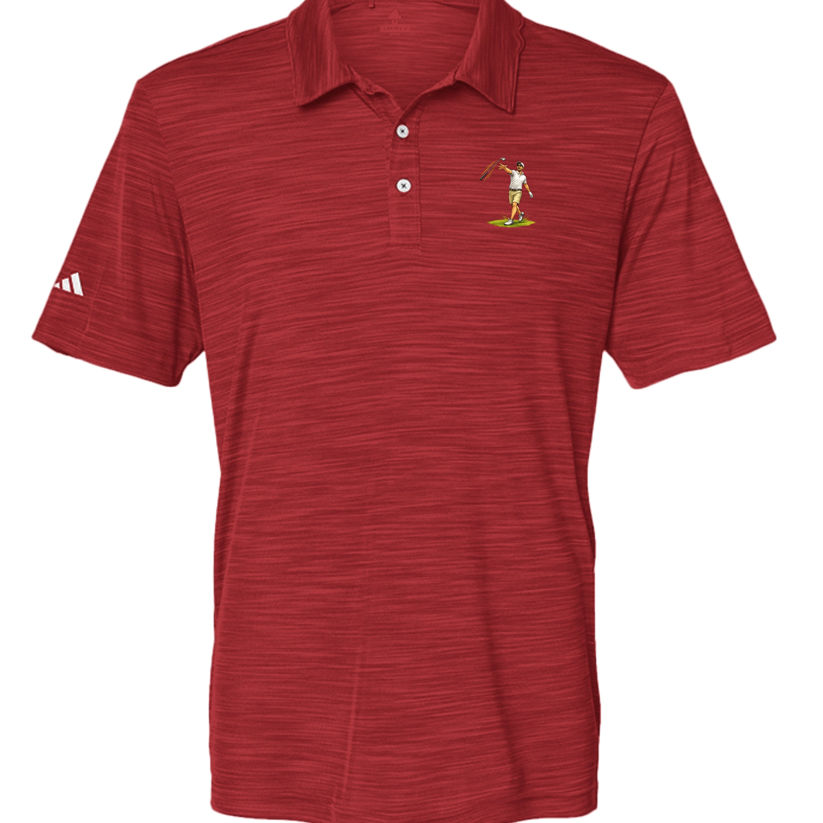 Collegiate Burgundy Melange - A402 - FRONT