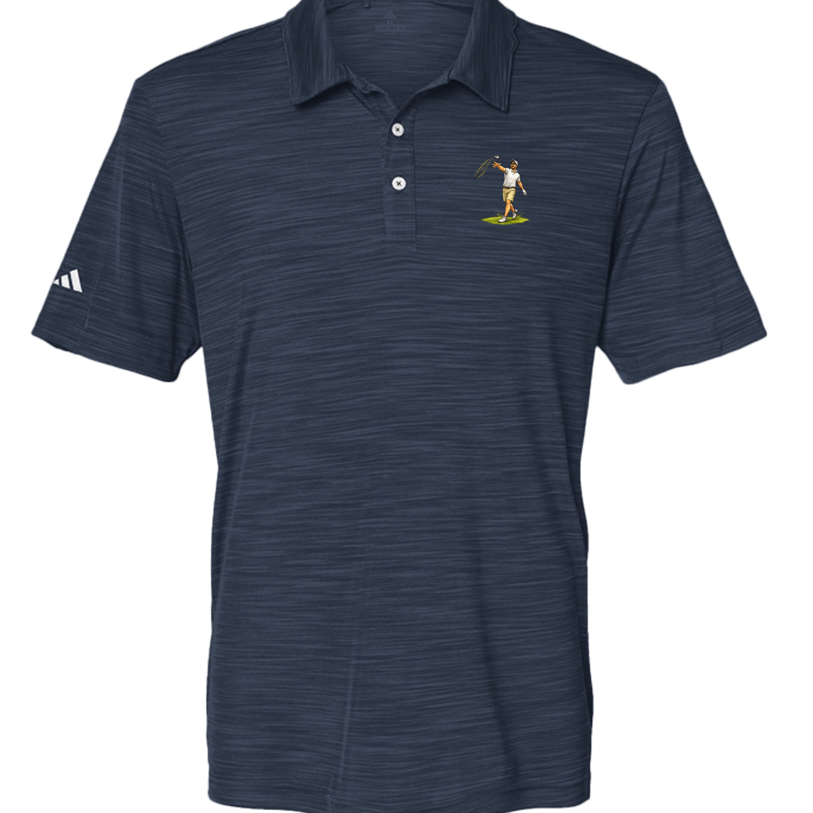 Collegiate Navy Melange - A402 - FRONT