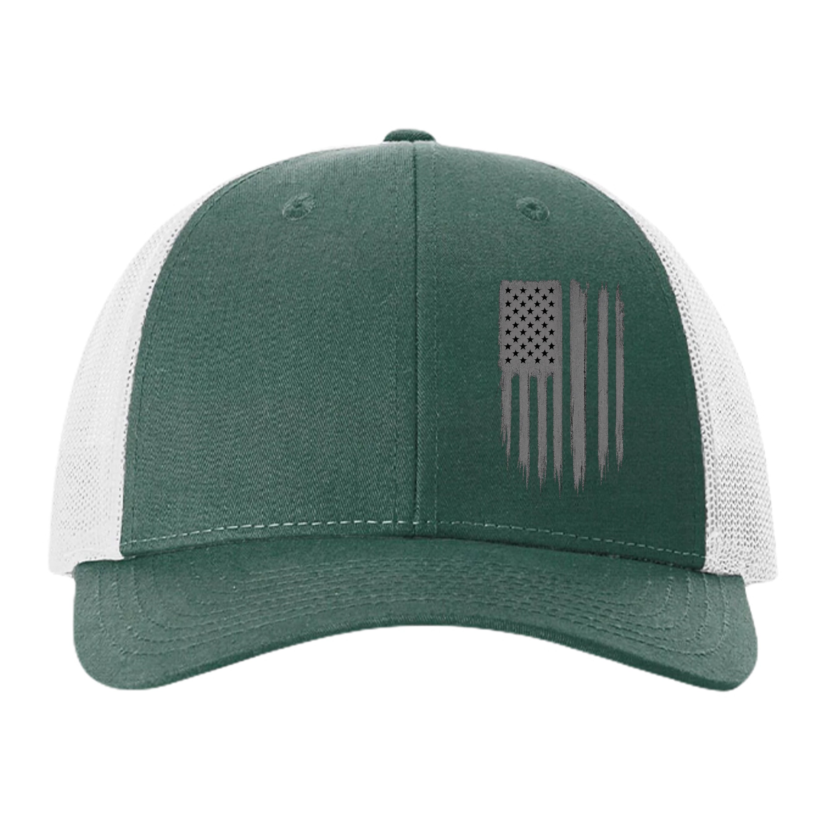 Heather Dark Green/ Silver - 115R - FRONT
