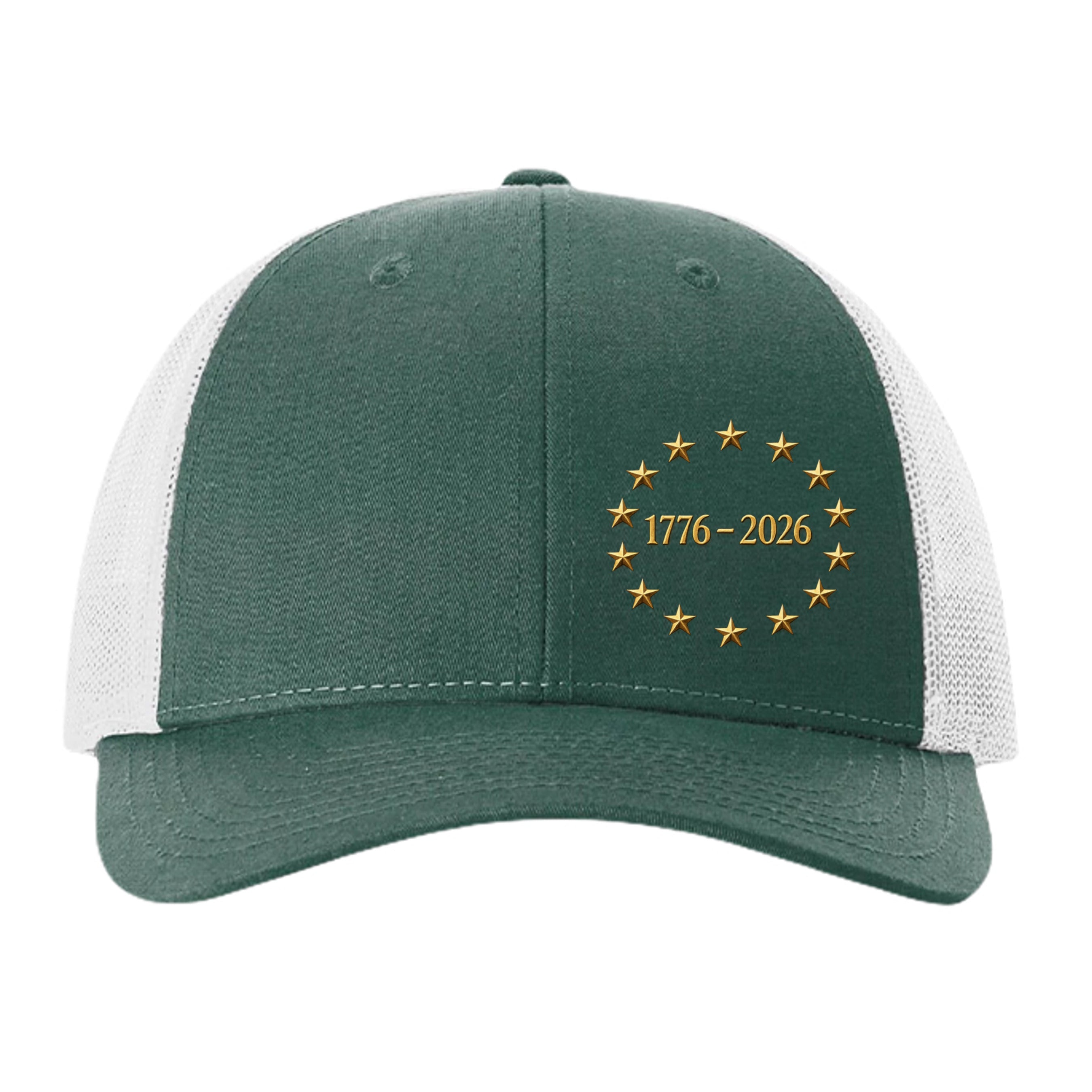 Heather Dark Green/ Silver - 115R - FRONT